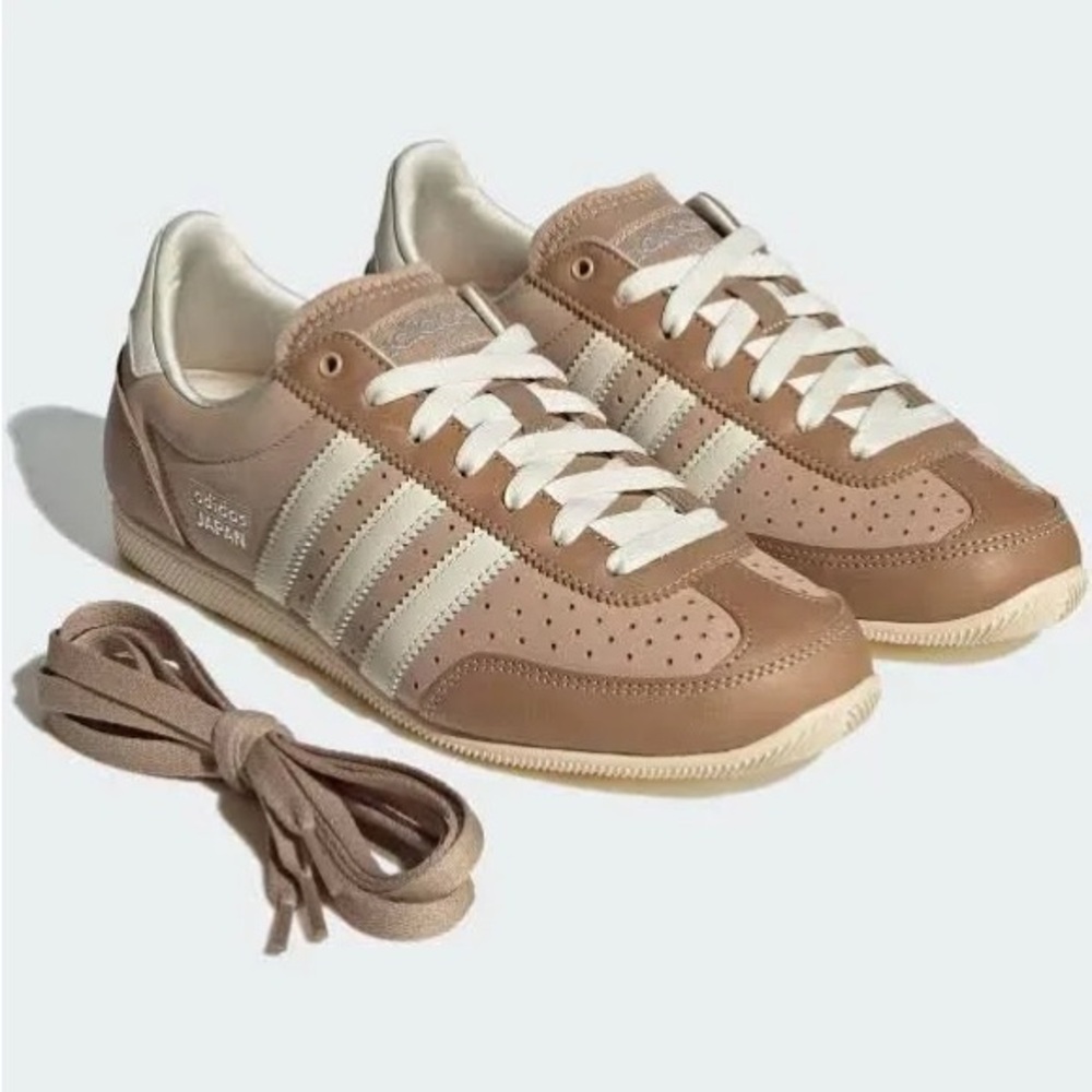 Adidas Japan Warm Sandstone Cream White Womens Sneakers Js0253